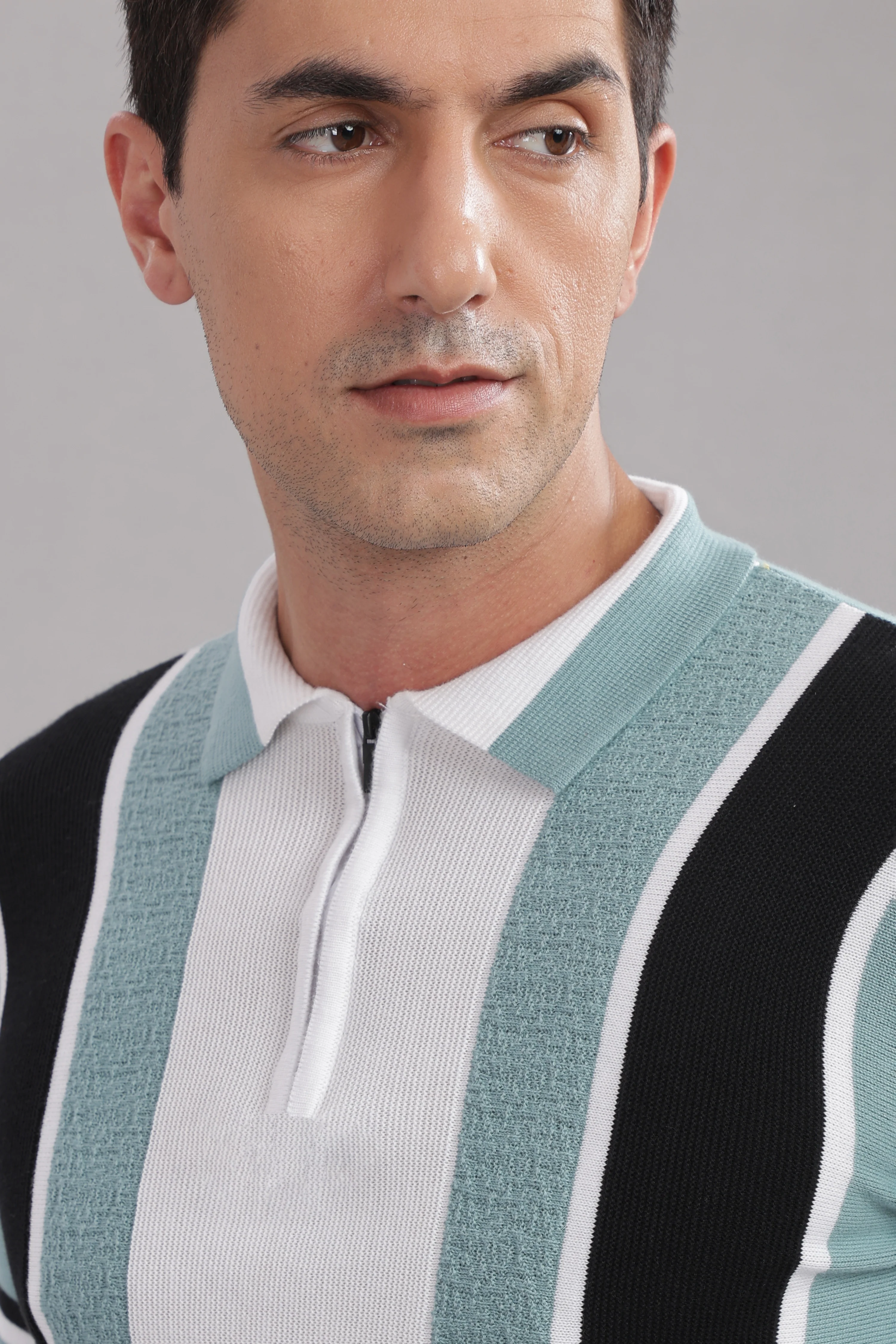 Men Multi Cotton Regular T-Shirt - Image 11