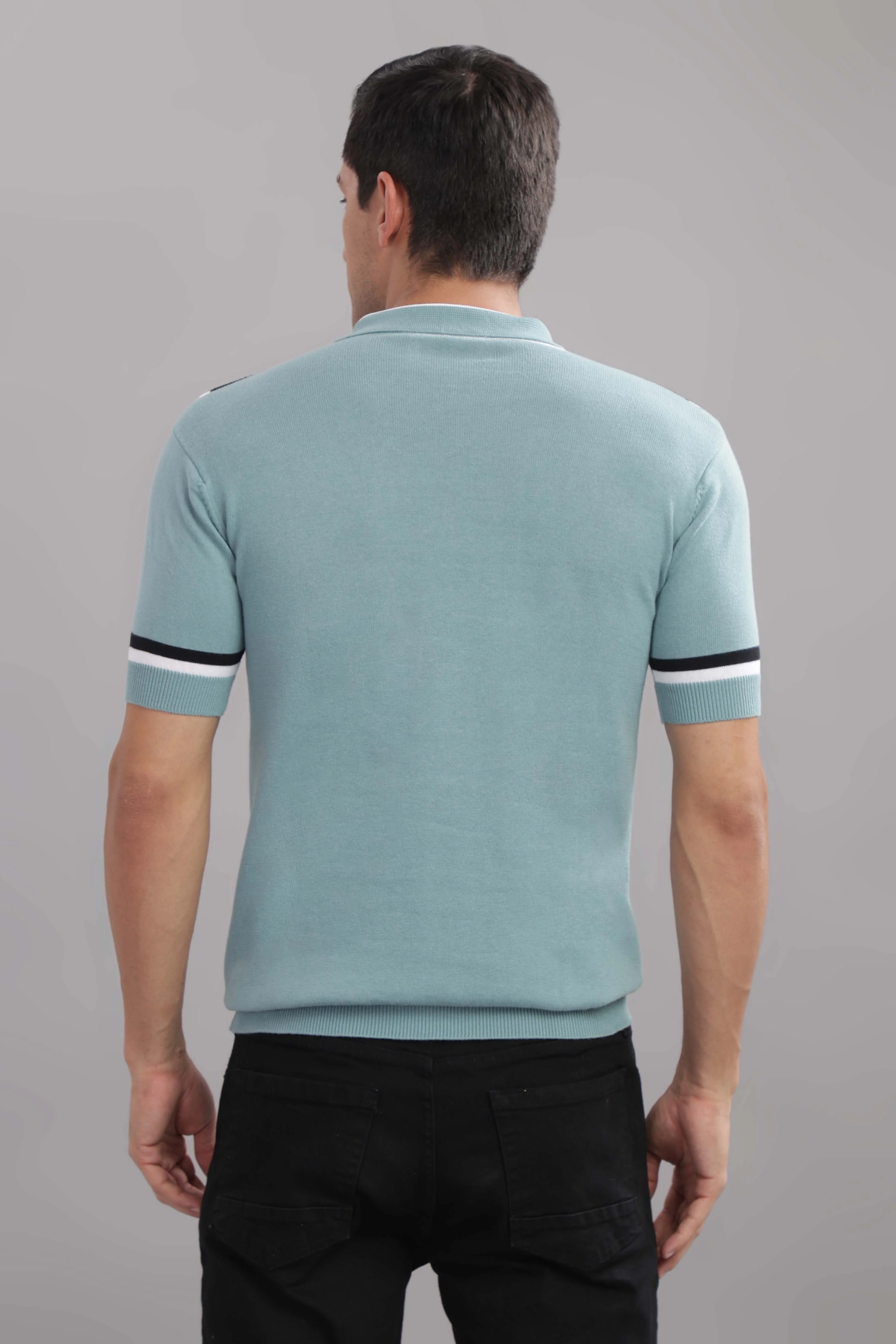 Men Multi Cotton Regular T-Shirt - Image 7