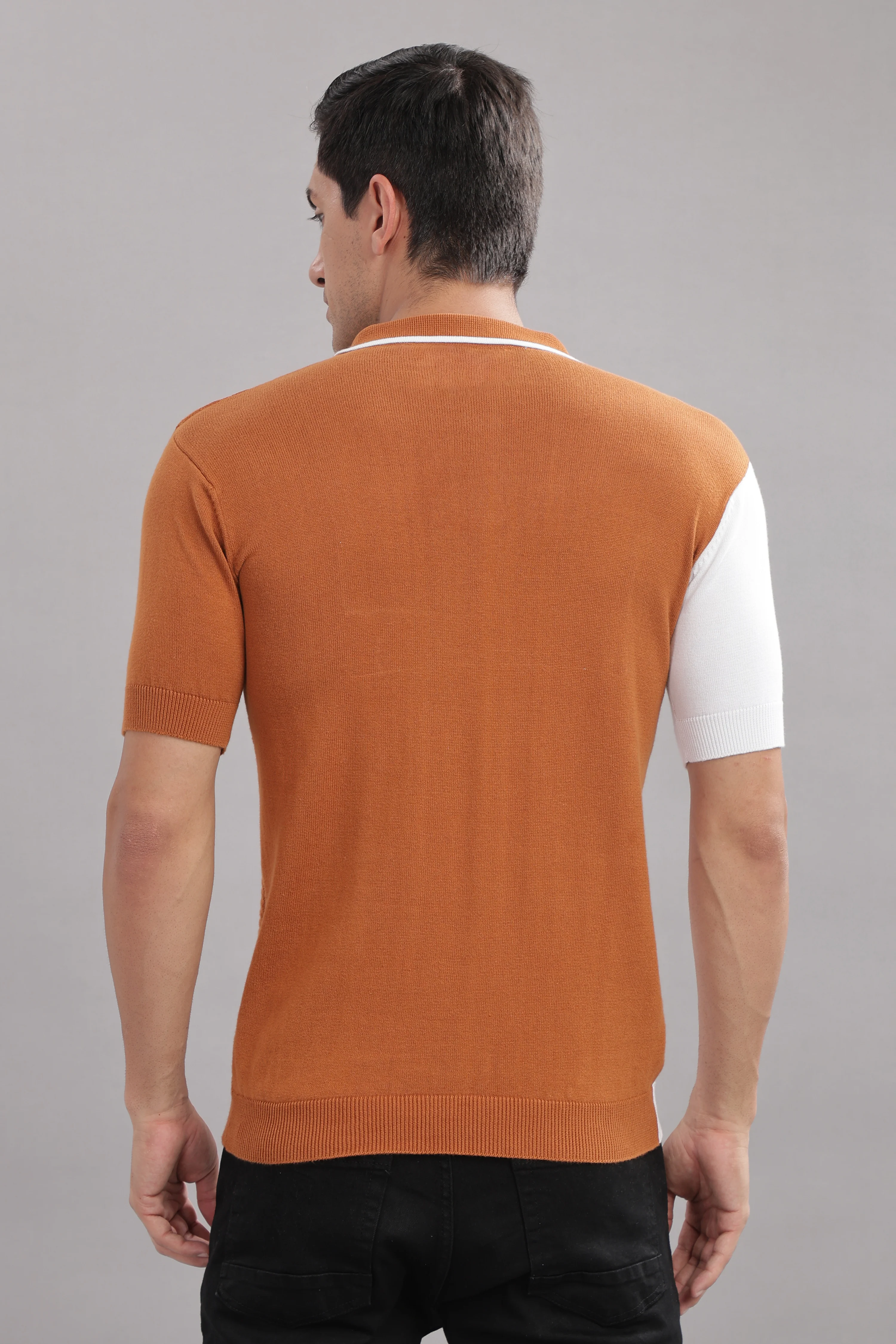 Men Multi Cotton Regular T-Shirt - Image 8