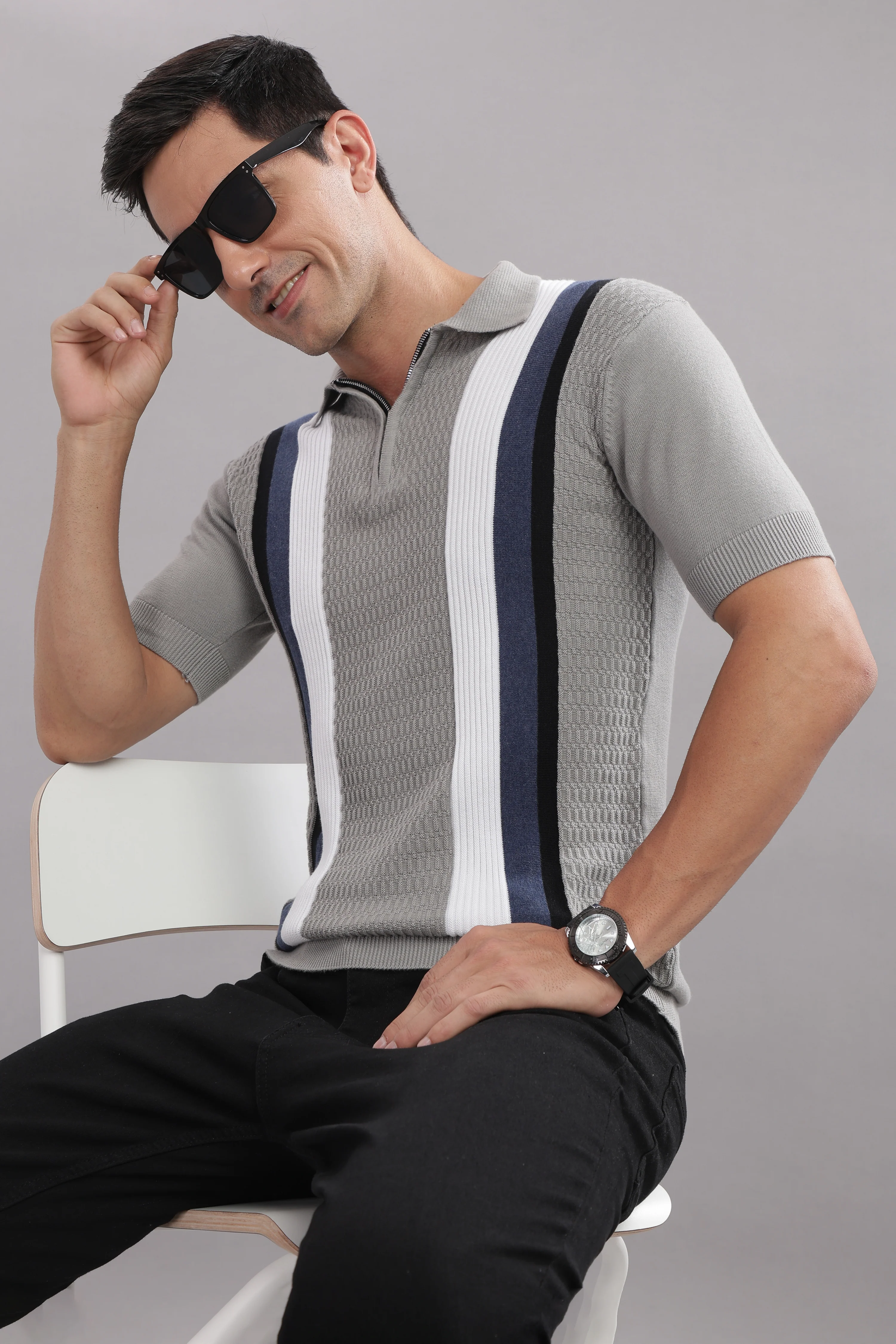 Men Multi Printed Cotton Regular T-Shirt - Image 4
