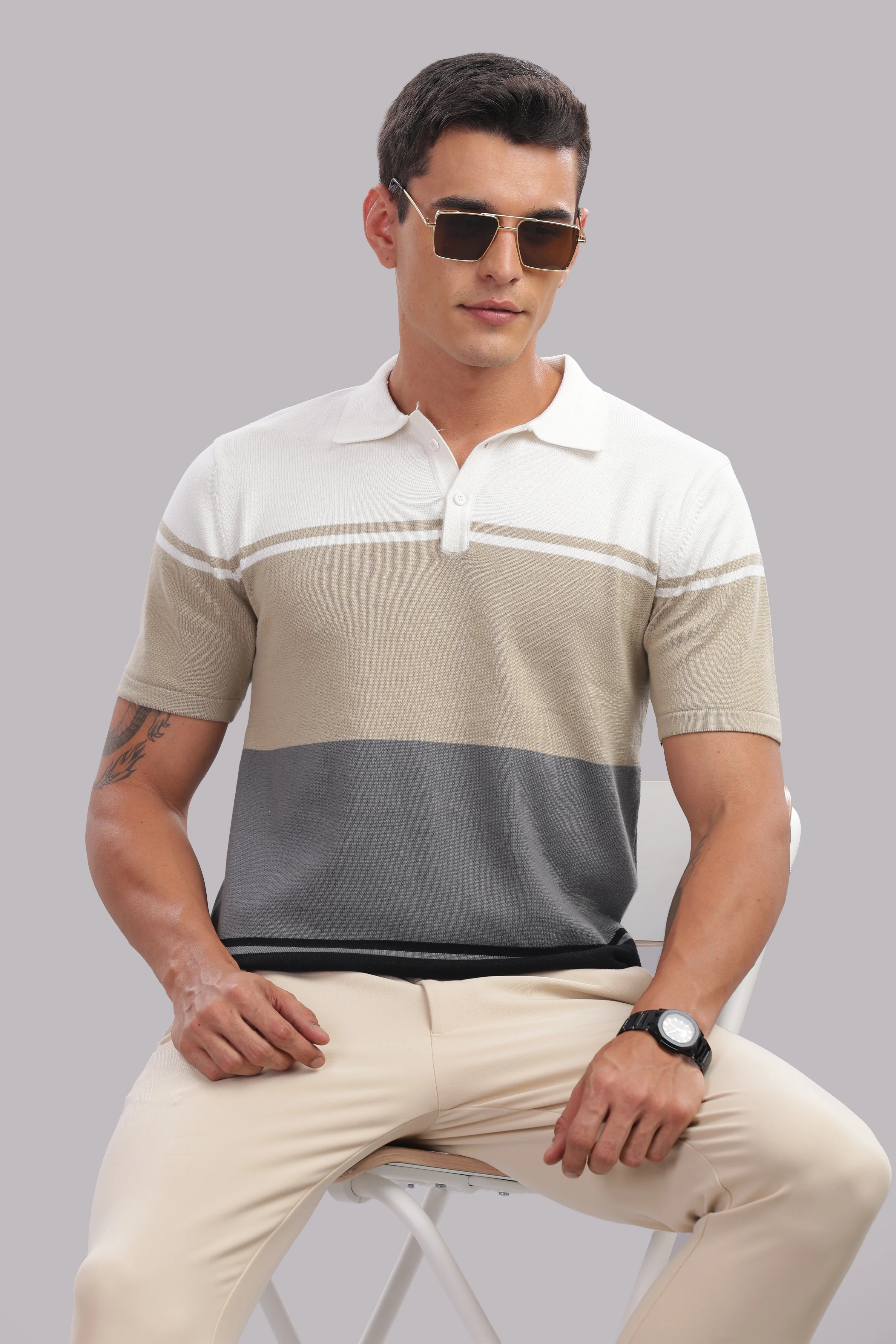 Men Multi Printed Cotton Regular T-Shirt - Image 2