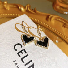 Crystal Heart Earring