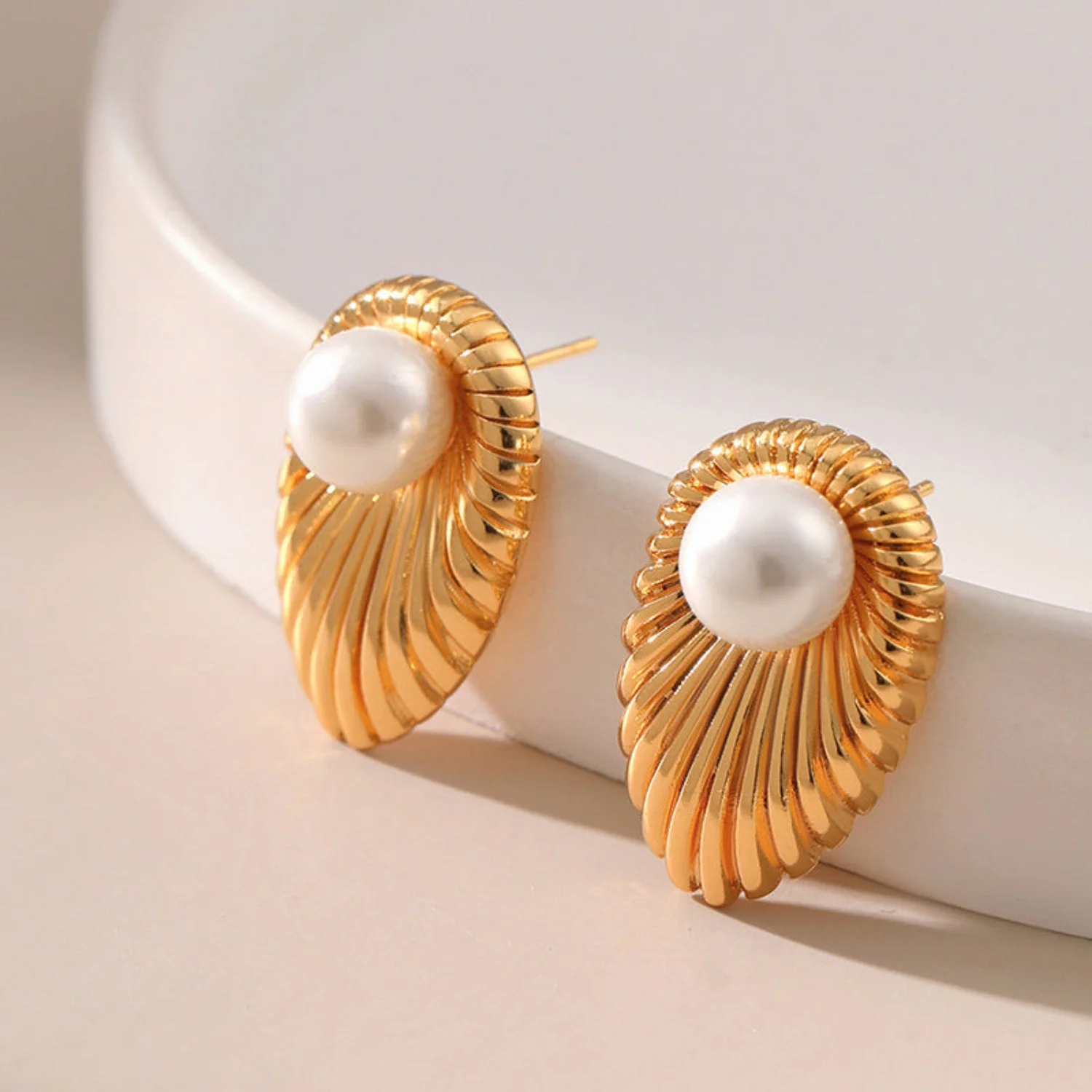 Gold Artificial Earring
