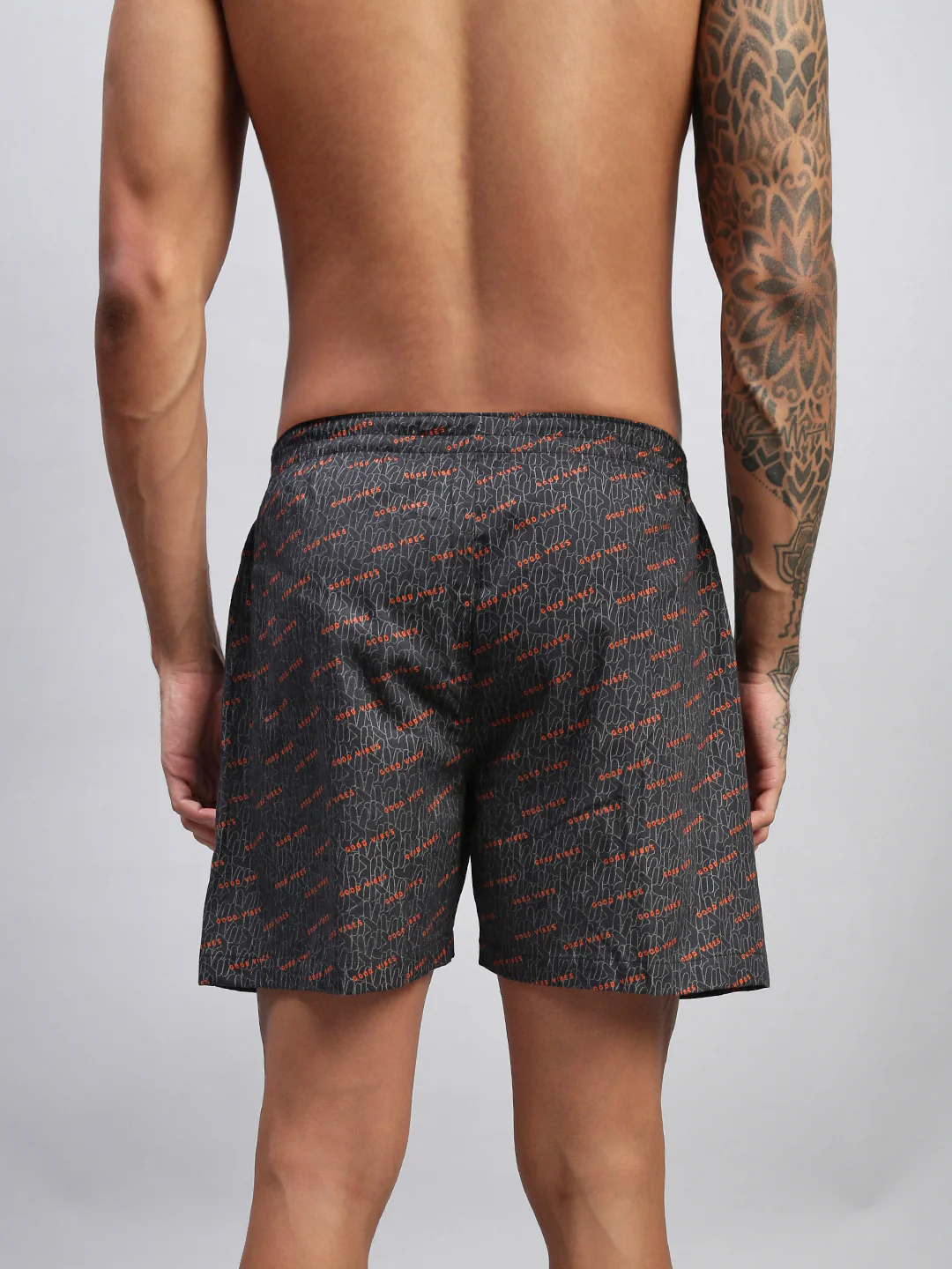 Men Cotton Printed Boxer Shorts - Image 3