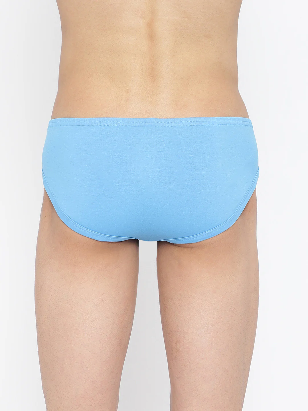 Striped and Solid Fashion Brief - Image 2