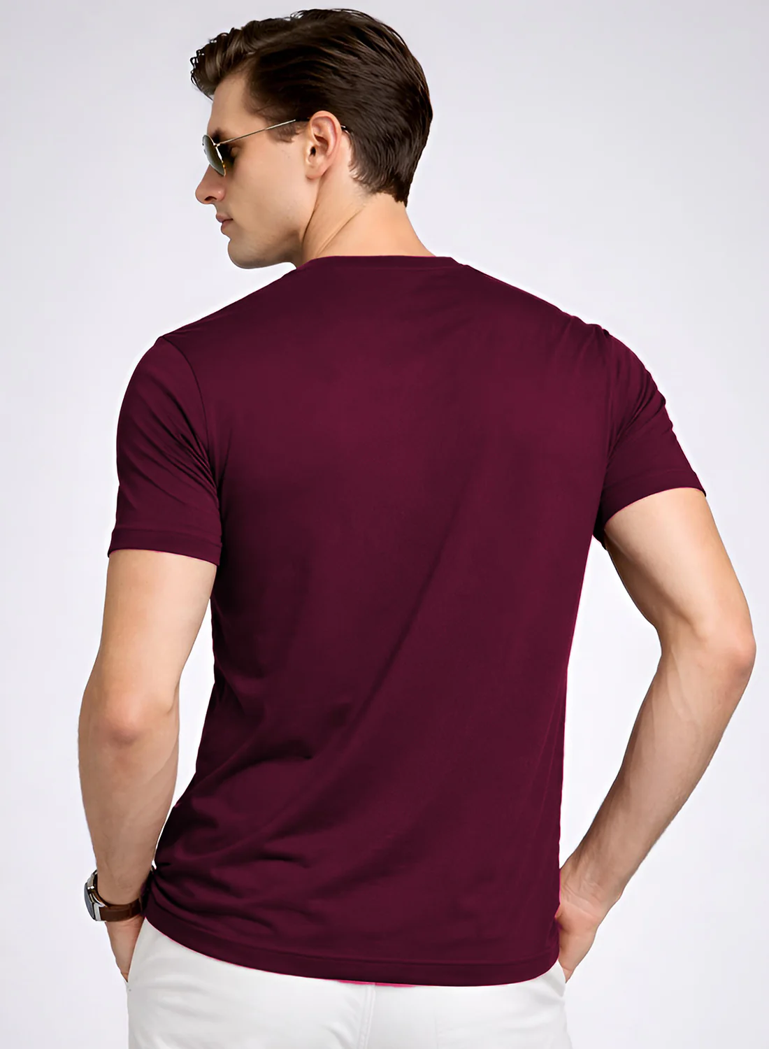Men Badminton Printed T-Shirt - Image 2