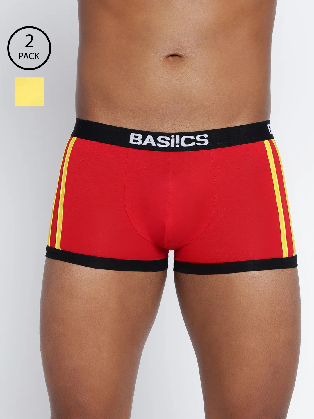 Men Body Boost Striped Trunk Pack of 2