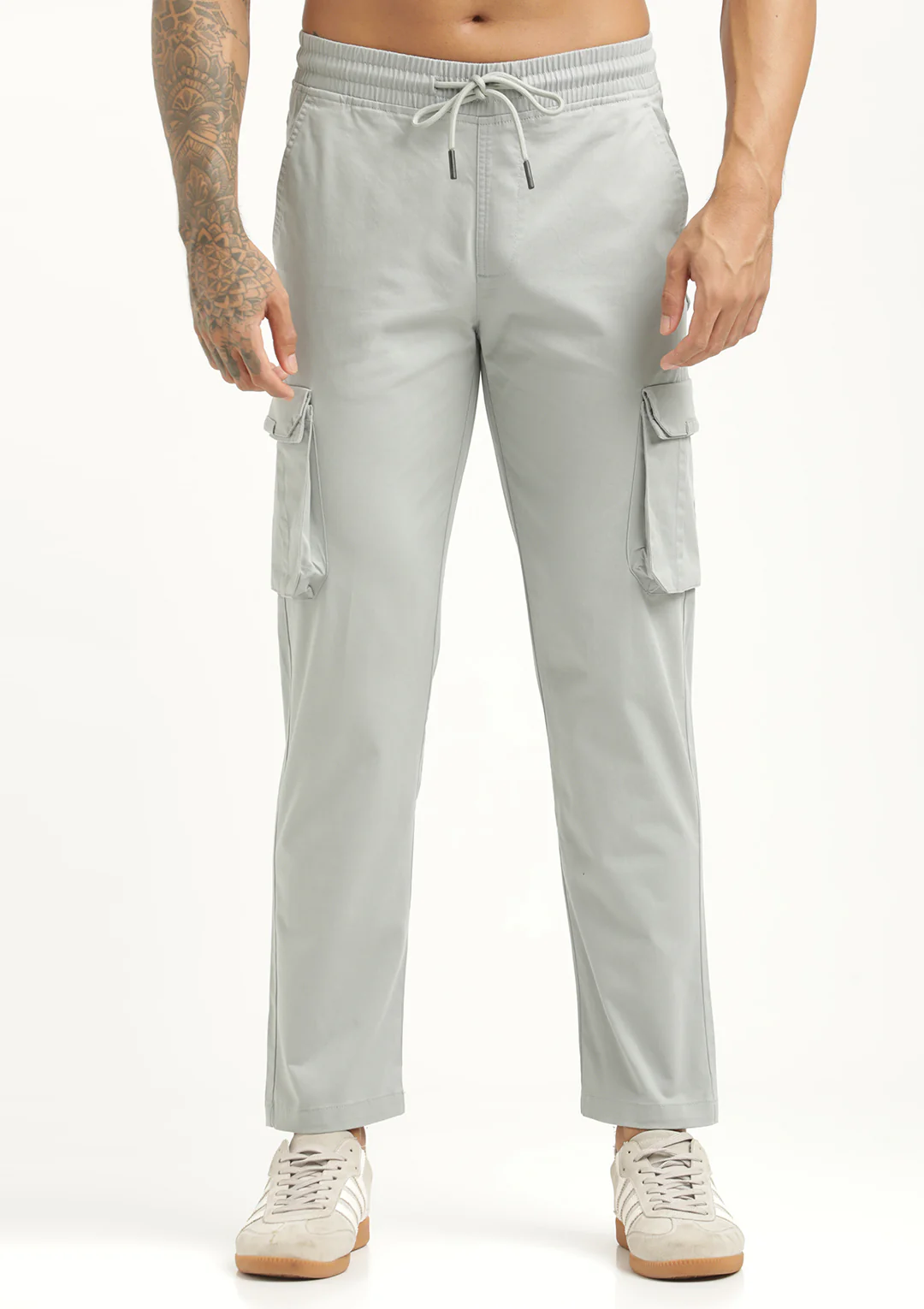 Men Cotton Cargo Trousers