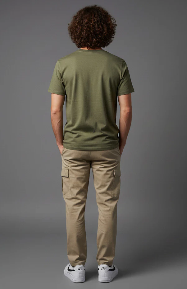 Men Cotton V-Neck T-Shirt Pack of 3 - Image 6