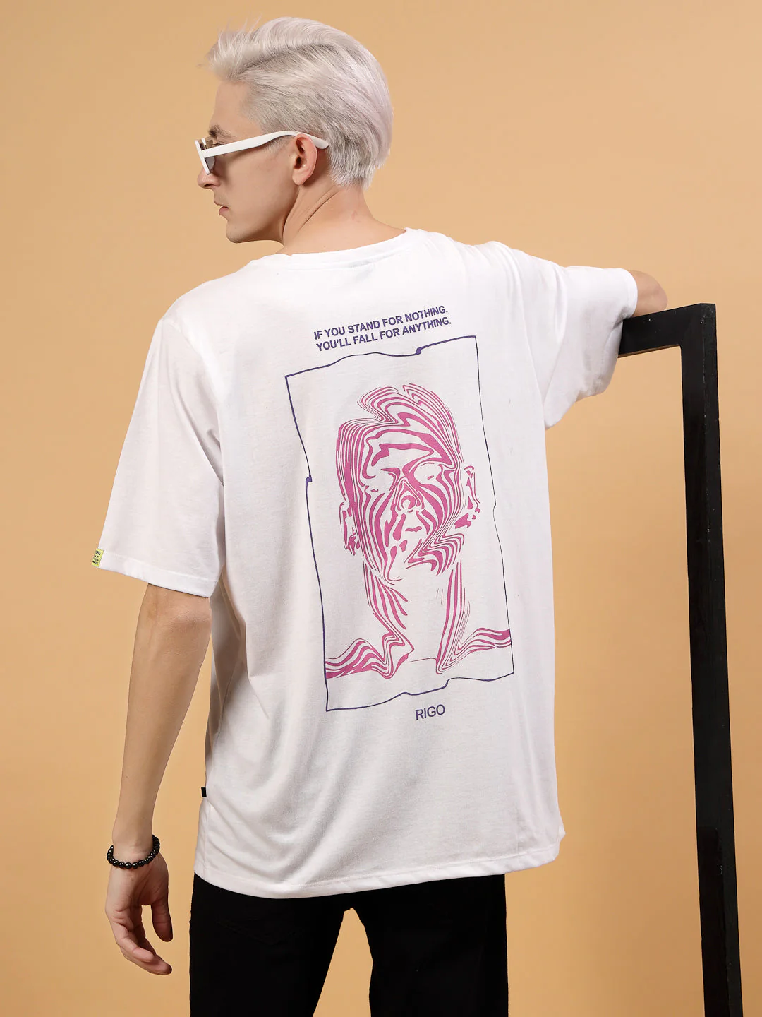 Men Effortless Cool Oversized Cotton Tshirt - Image 3