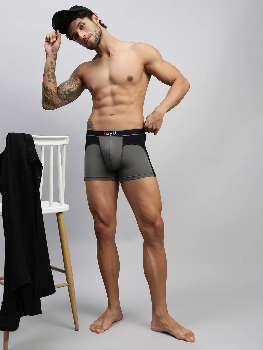 Men Pack of 2 Modal Elastane Trunks - Image 11