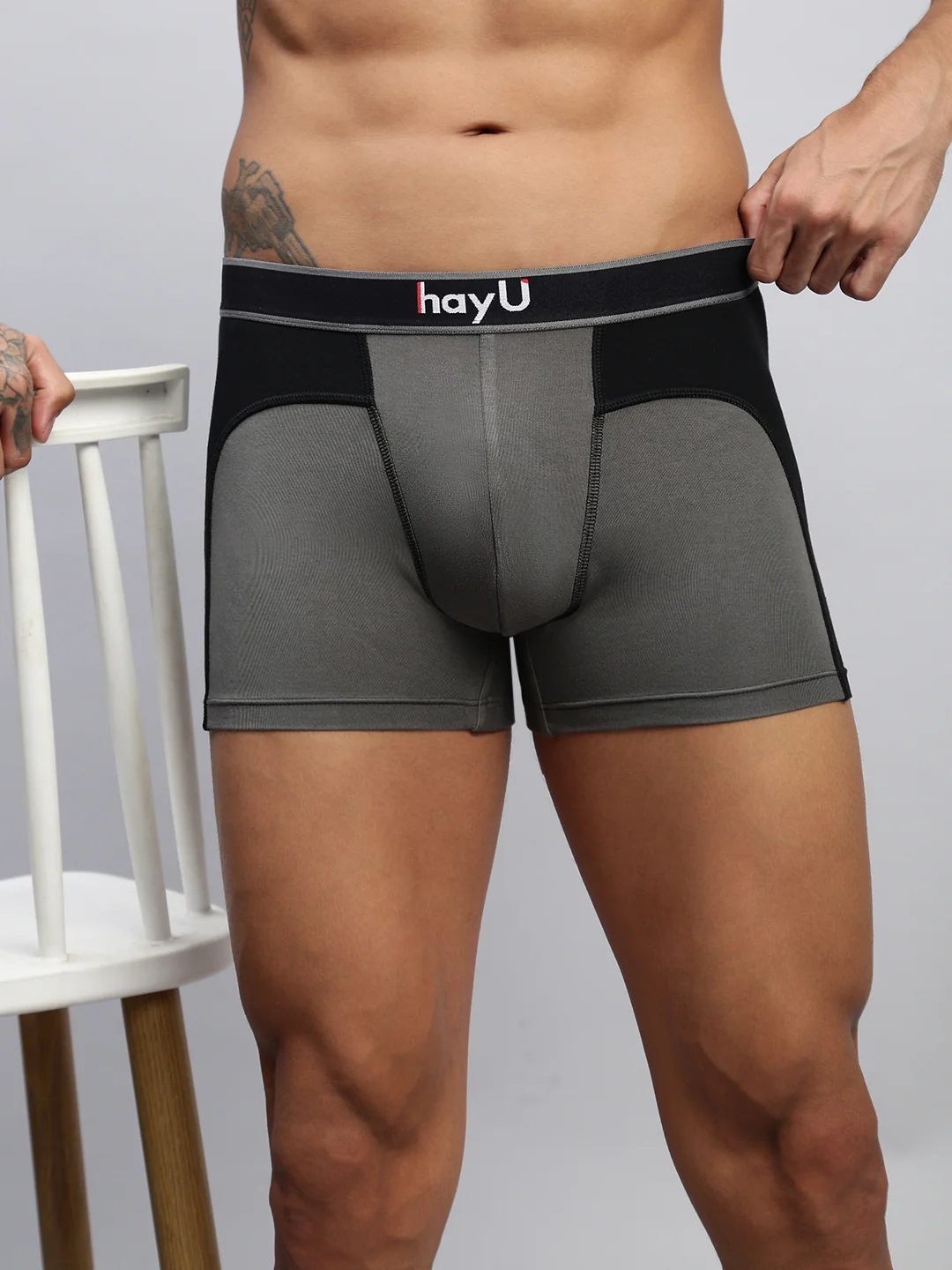 Men Pack of 2 Modal Elastane Trunks - Image 2