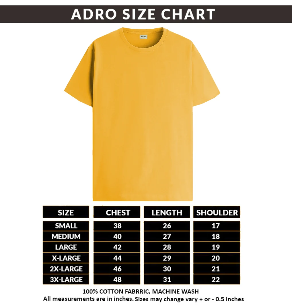 Men Yellow Round Neck T Shirt - Image 6