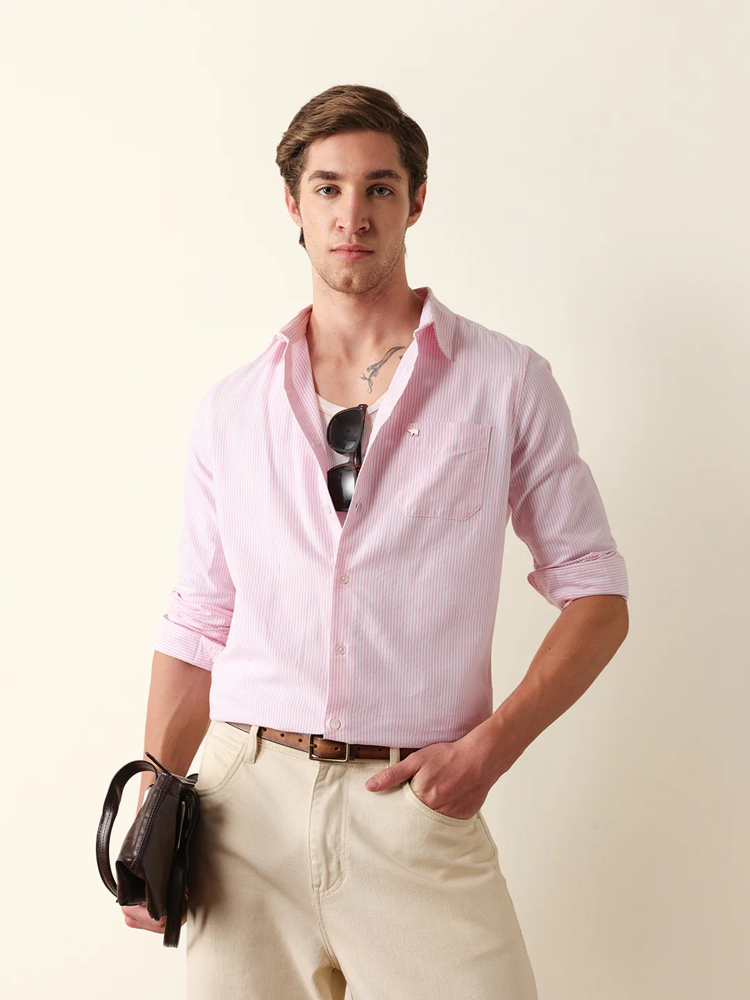 Men Long Sleeves Shirt