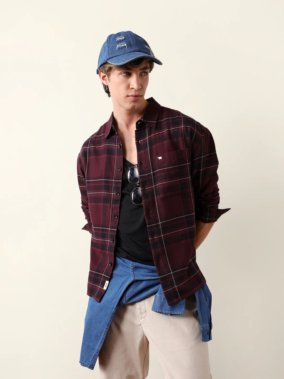 Men Long Sleeves Shirt