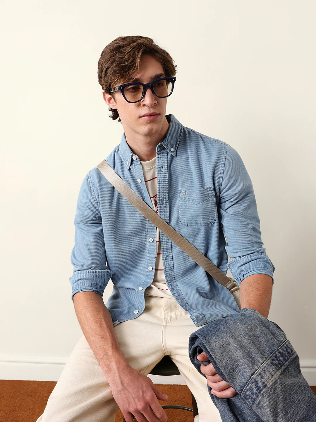 Men Long Sleeves Shirt