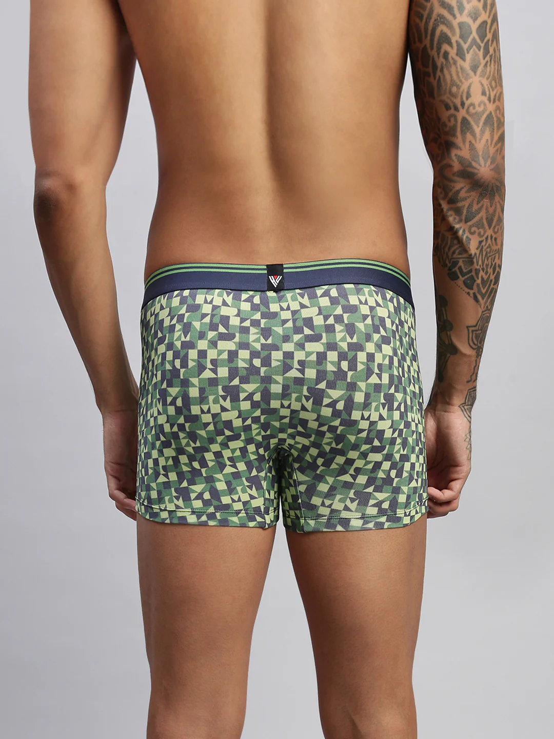 Men Pack of 2 Modal Printed Trunks - Image 7
