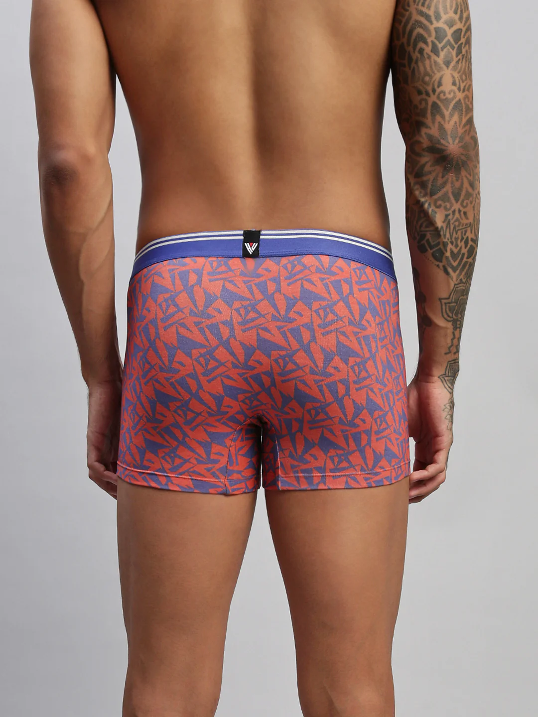 Men Pack of 2 Modal Printed Trunks - Image 7