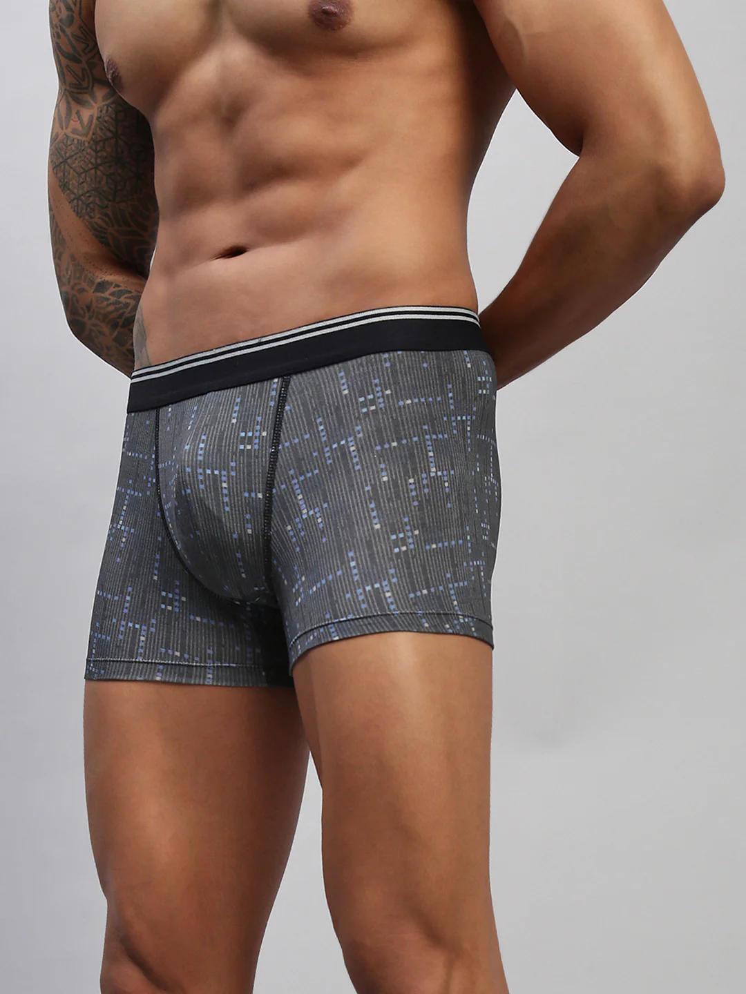 Men Pack of 2 Modal Printed Trunks - Image 9
