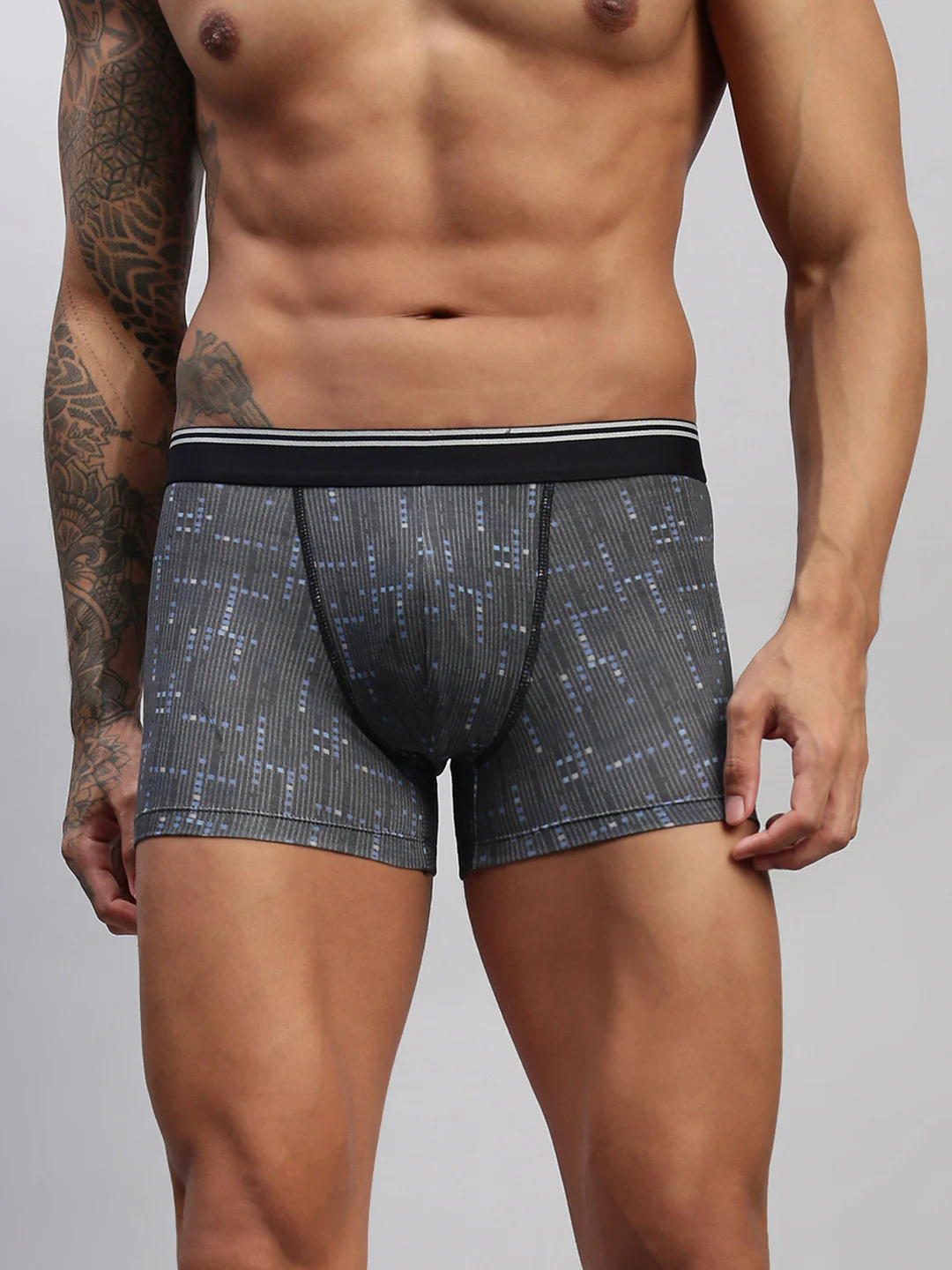 Men Pack of 2 Modal Printed Trunks - Image 9