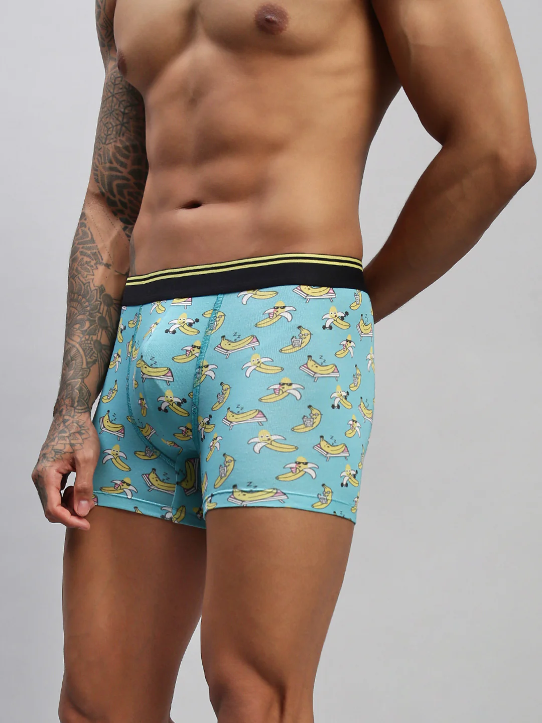 Men Pack of 2 Modal Printed Trunks - Image 11