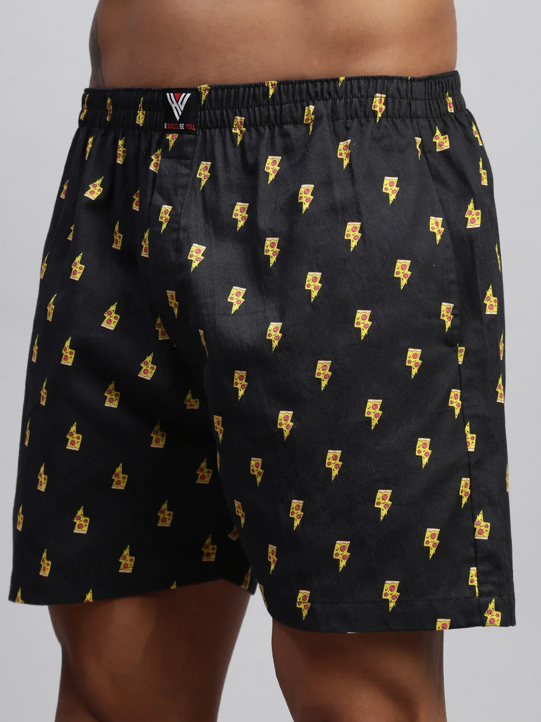 Men Pack of 2 Printed Cotton Boxer Shorts - Image 14