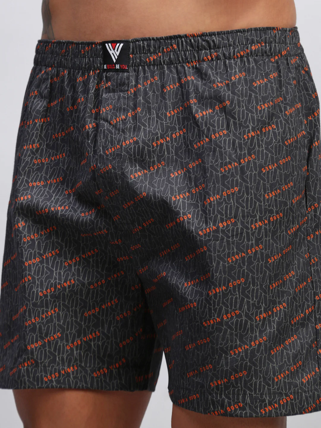 Men Pack of 2 Printed Cotton Boxer Shorts - Image 5