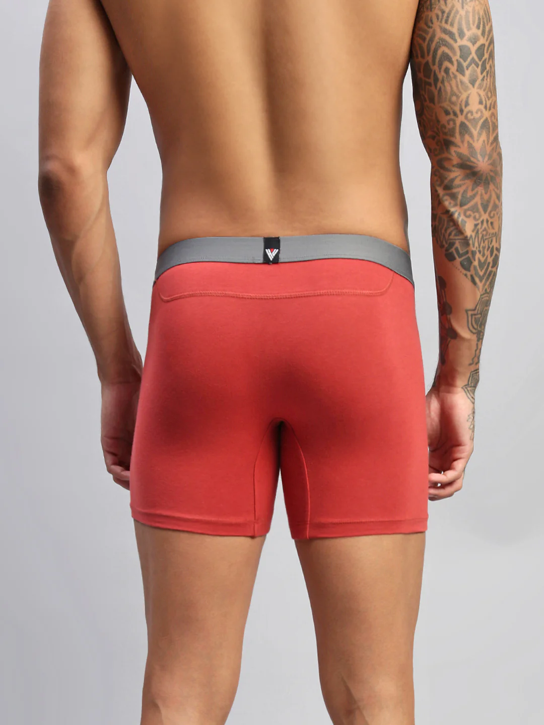 Men Pack of 3 Cotton Stretch Boxer Brief - Image 4