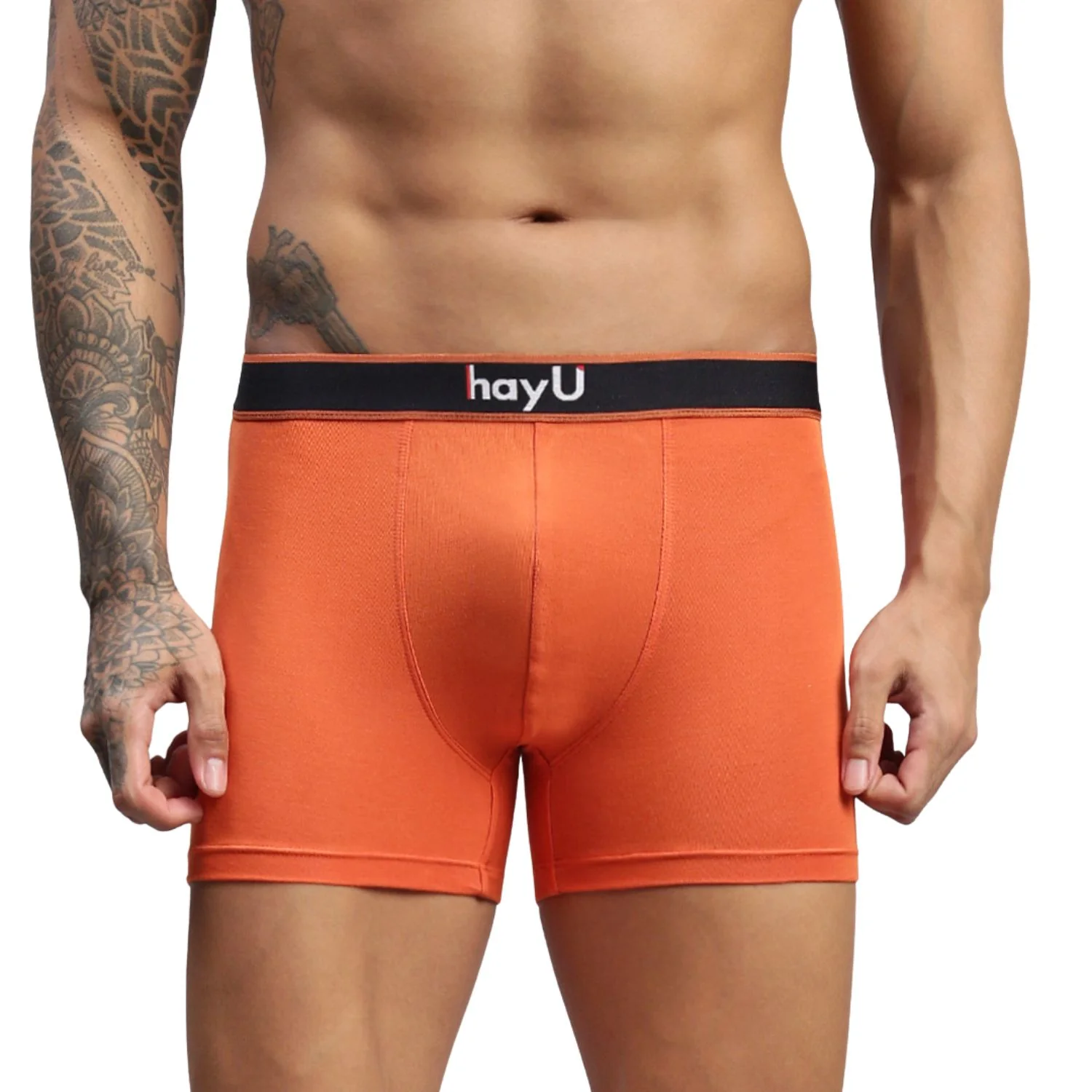 Men Pack of 3 Modal Solid Trunks - Image 4