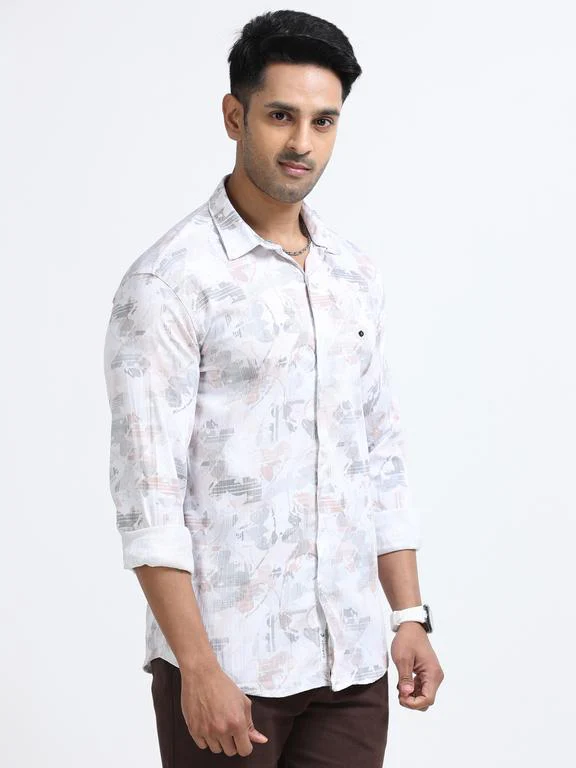 Men Premium Printed Casual Shirt - Image 4