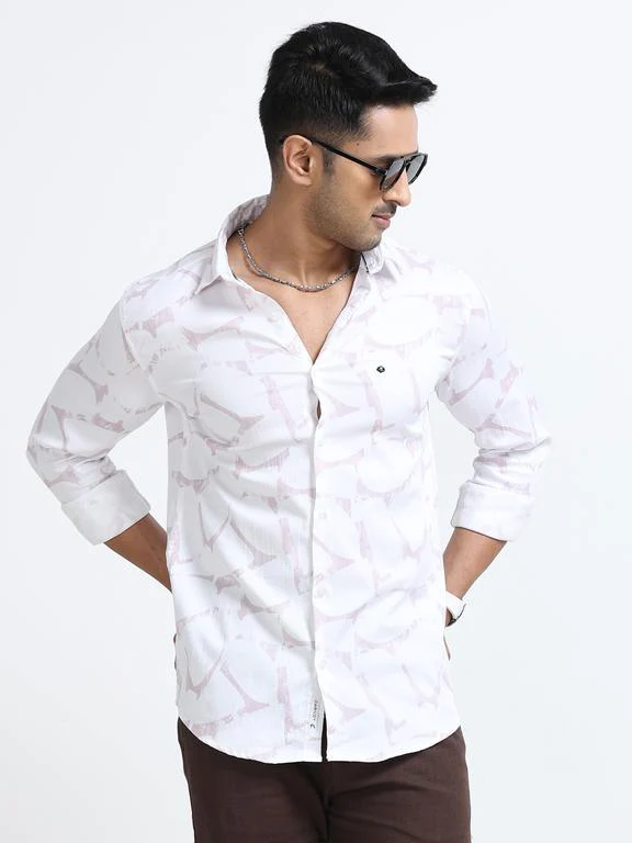 Men Premium Printed Casual Shirt