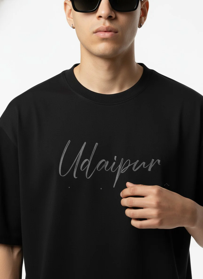 Men Printed Cotton Oversized T-Shirt - Image 5