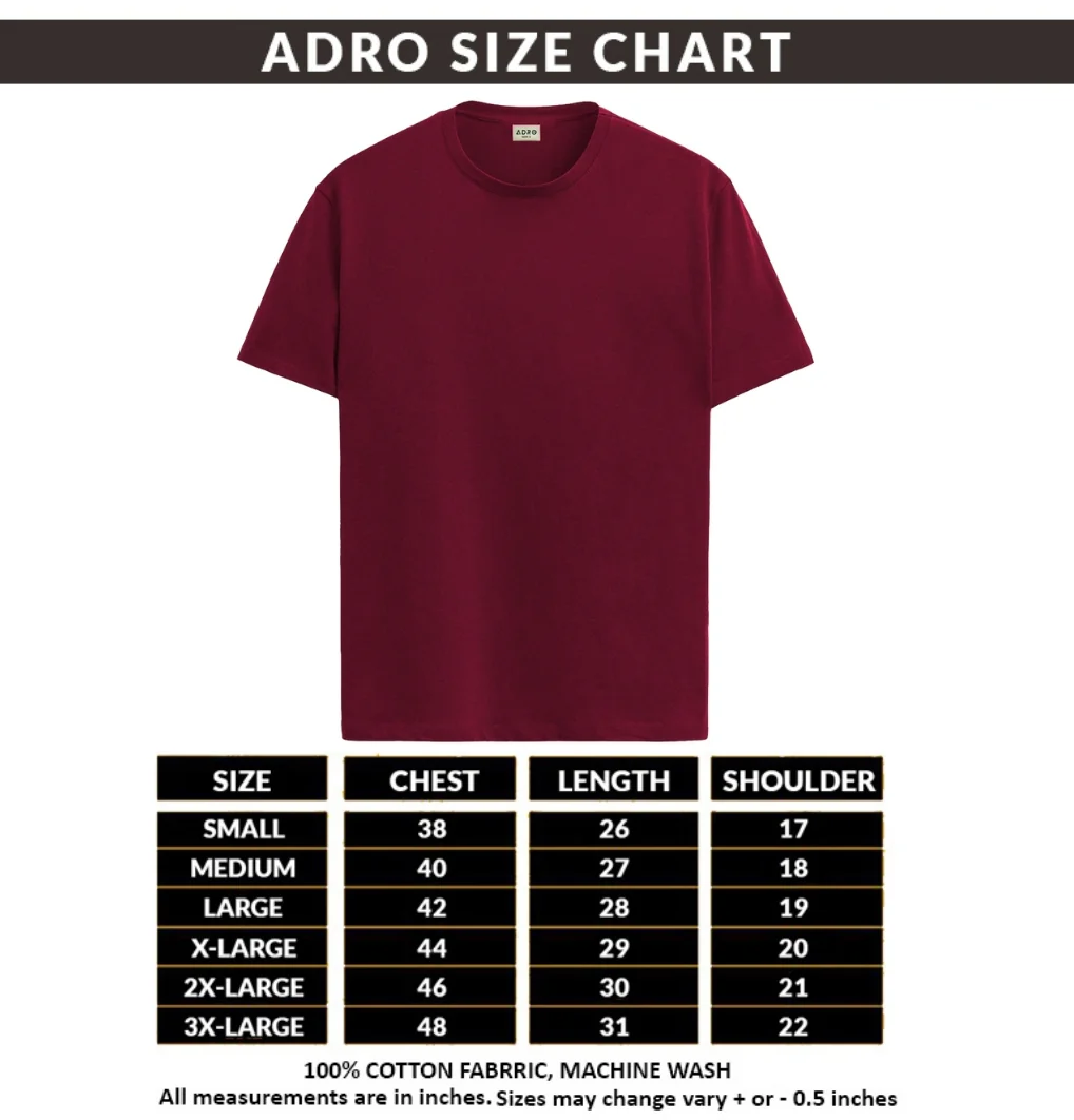 Men Printed Light Maroon T Shirt - Image 6