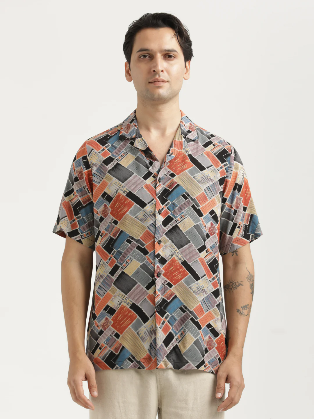 Men Printed Resort Shirt