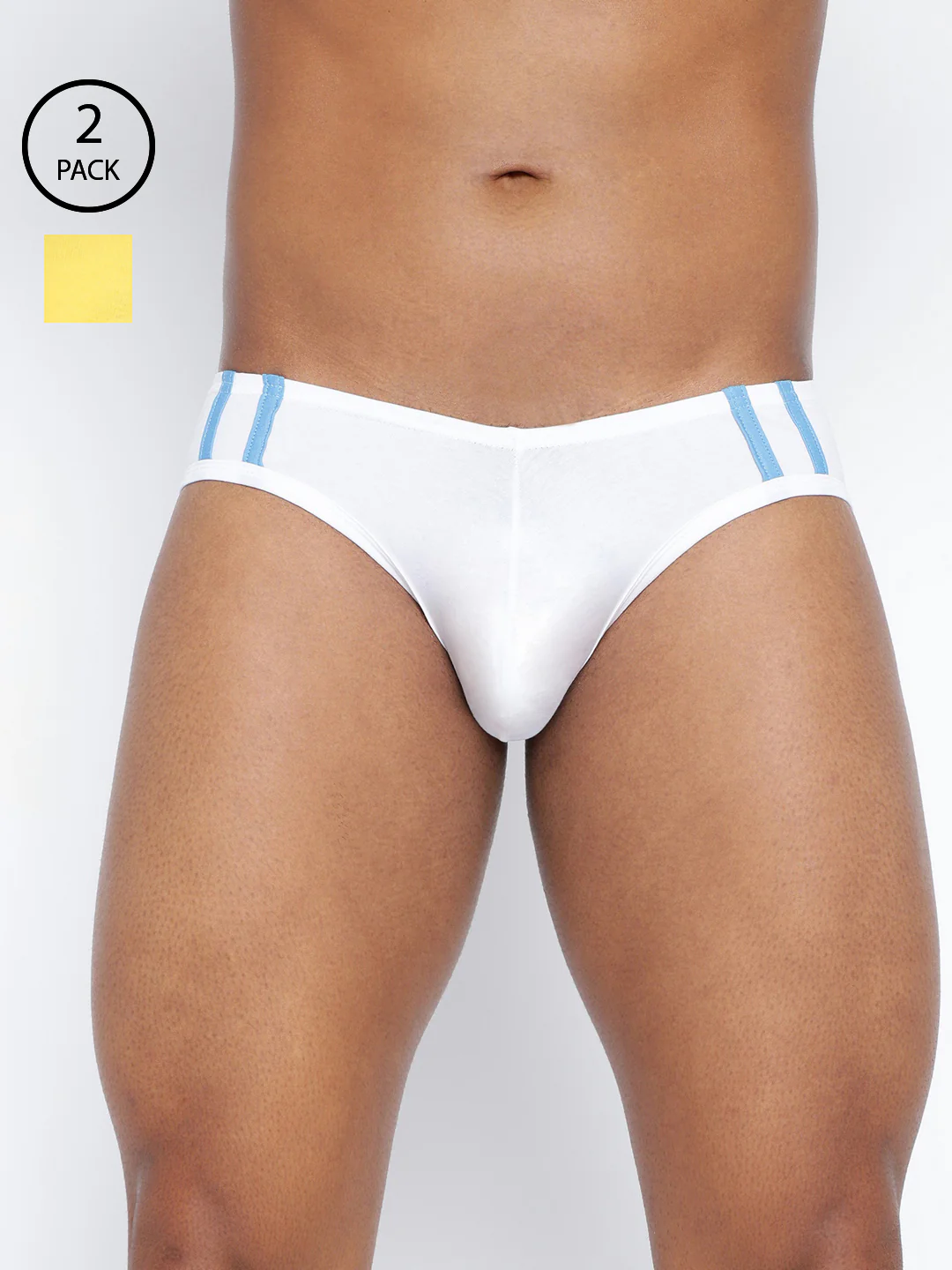 Men Striped Fashion Brief Pack of 2