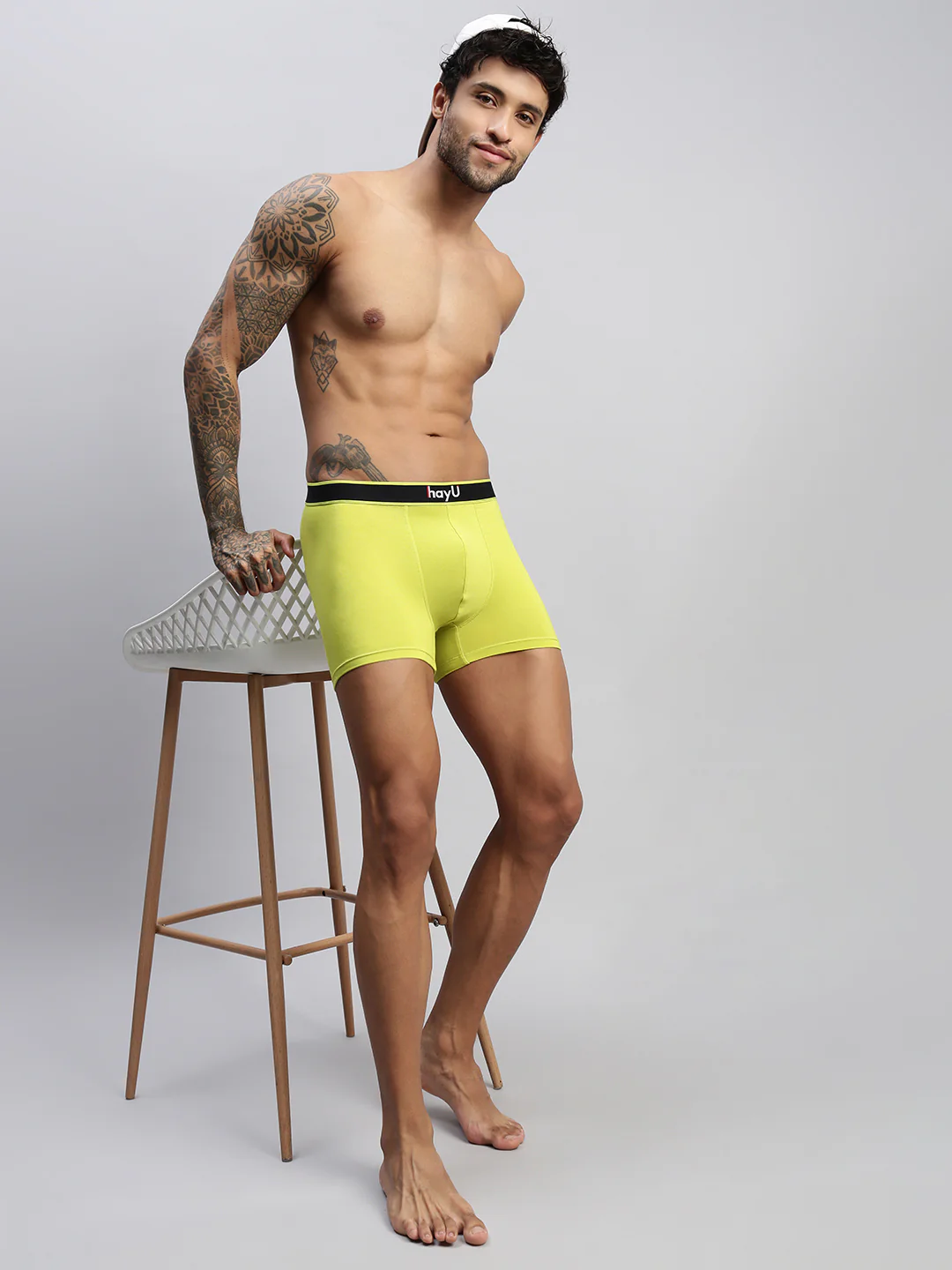 Men Pack of 2 Modal Elastane Trunks - Image 3