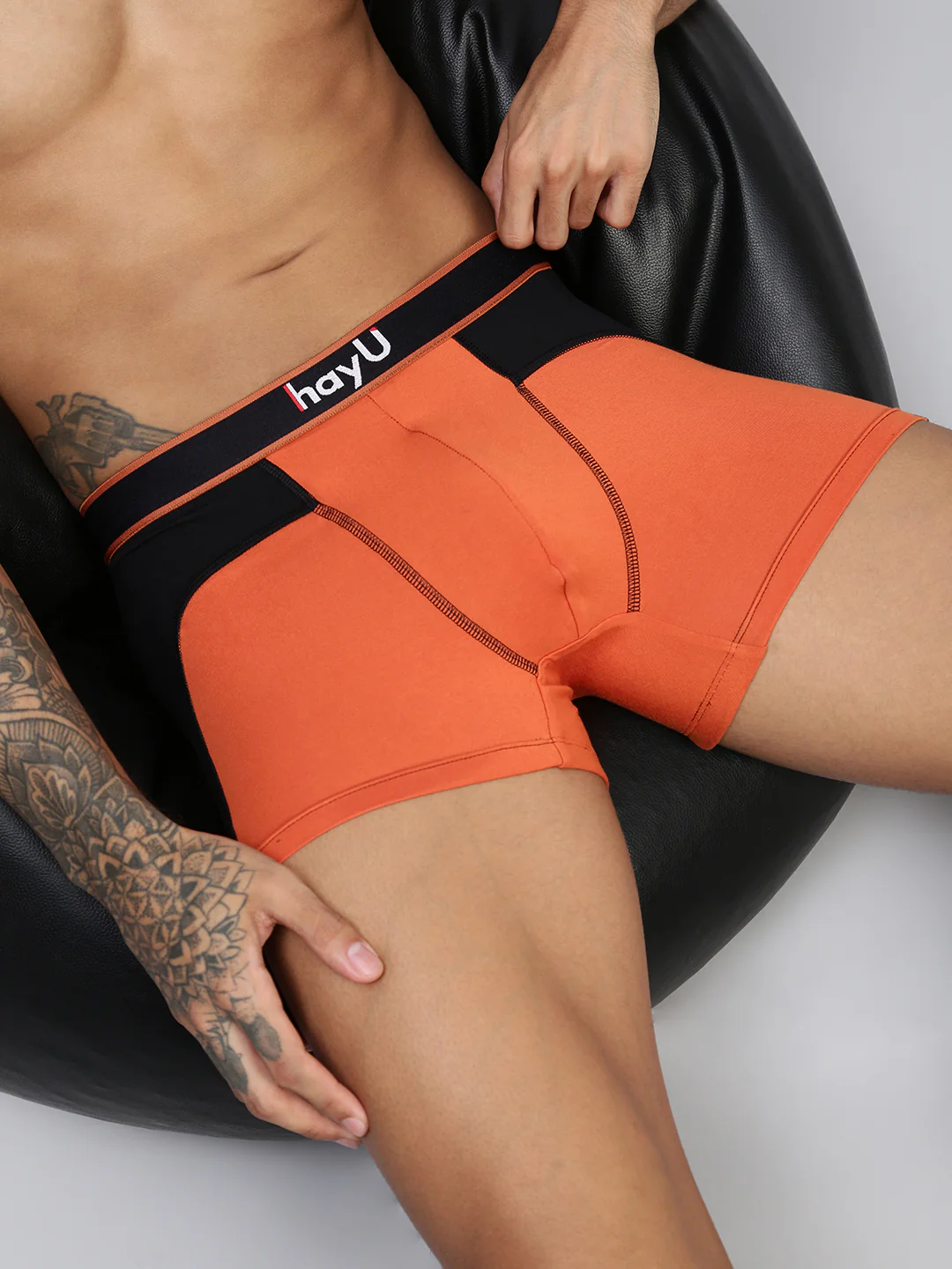Men Pack of 2 Modal Elastane Trunks - Image 2