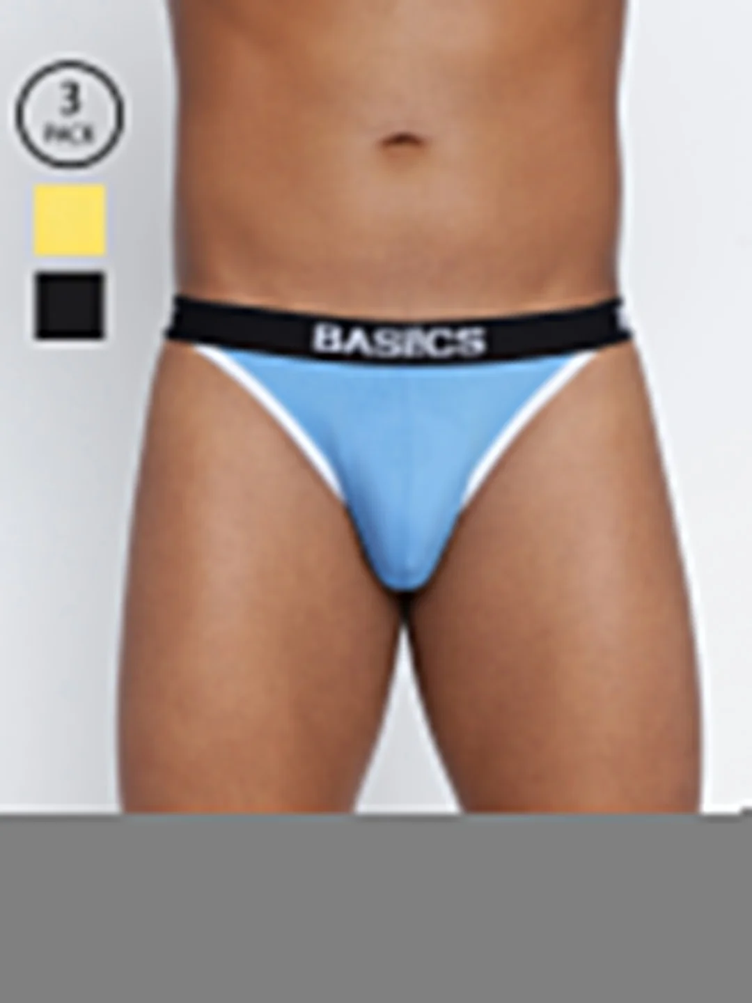 Men Thigh High Brief Pack of 3