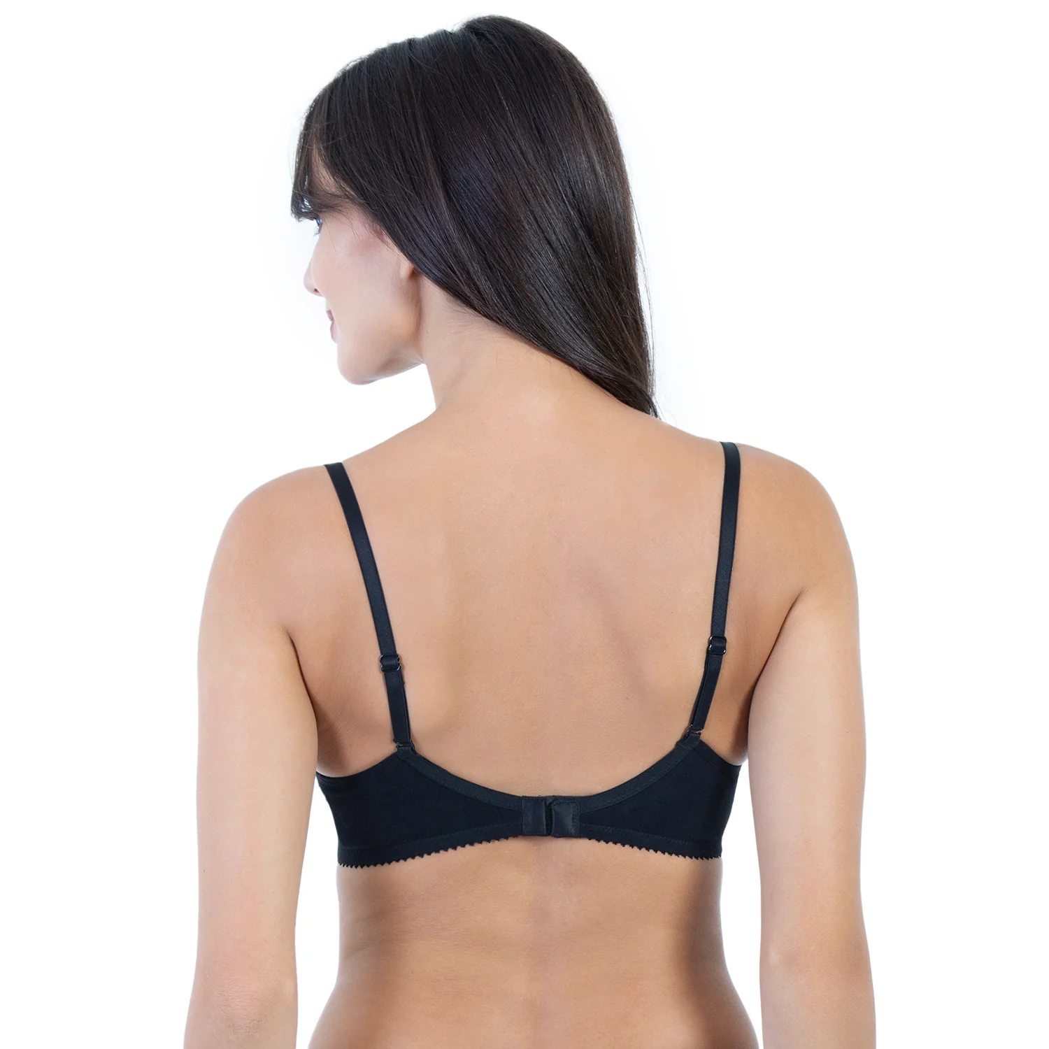 Non-Padded Non-Wired 3/4th Coverage Minimiser Bra - Image 2