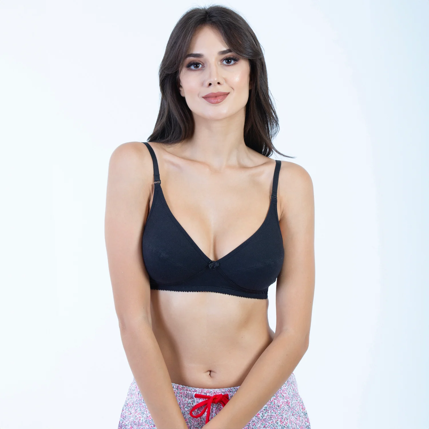 Non-Padded Non-Wired 3/4th Coverage Minimiser Bra - Image 5