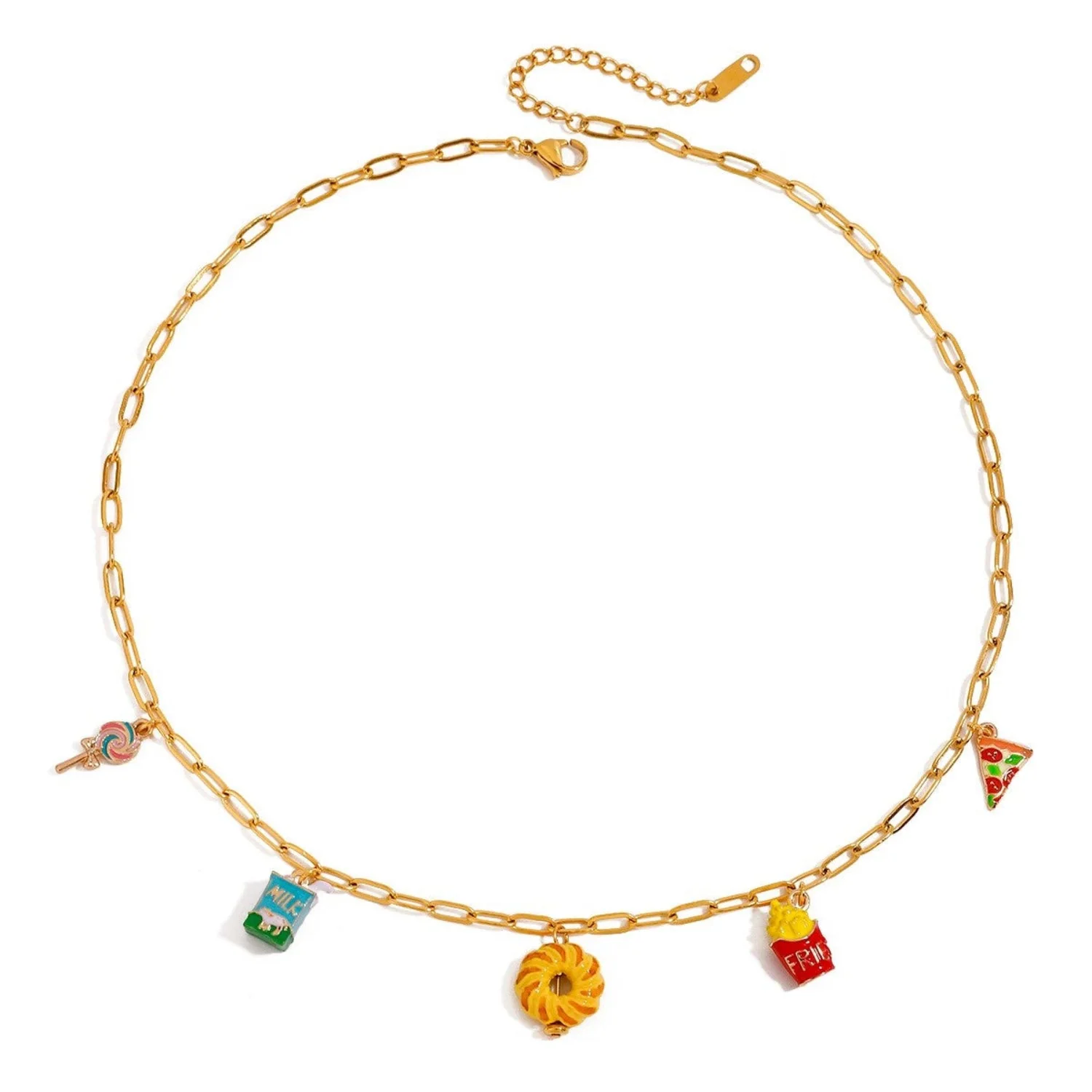 Snack Attack Charm Necklace