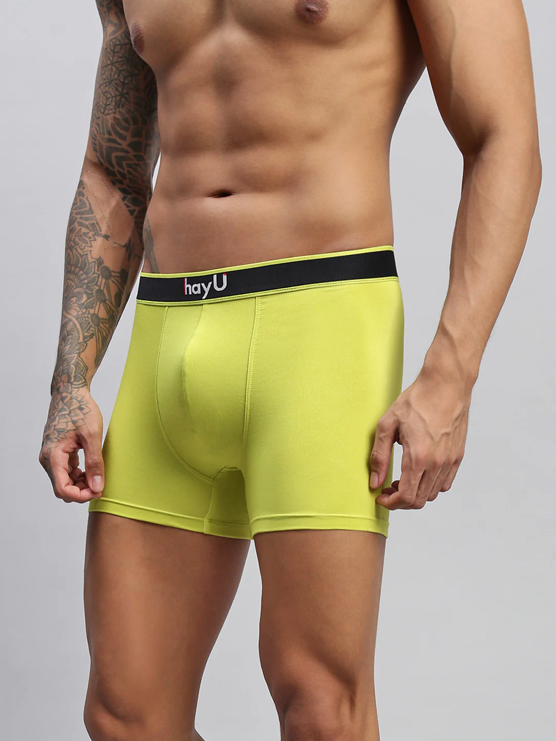 Men Sunbud Modal Solid Trunks - Image 3