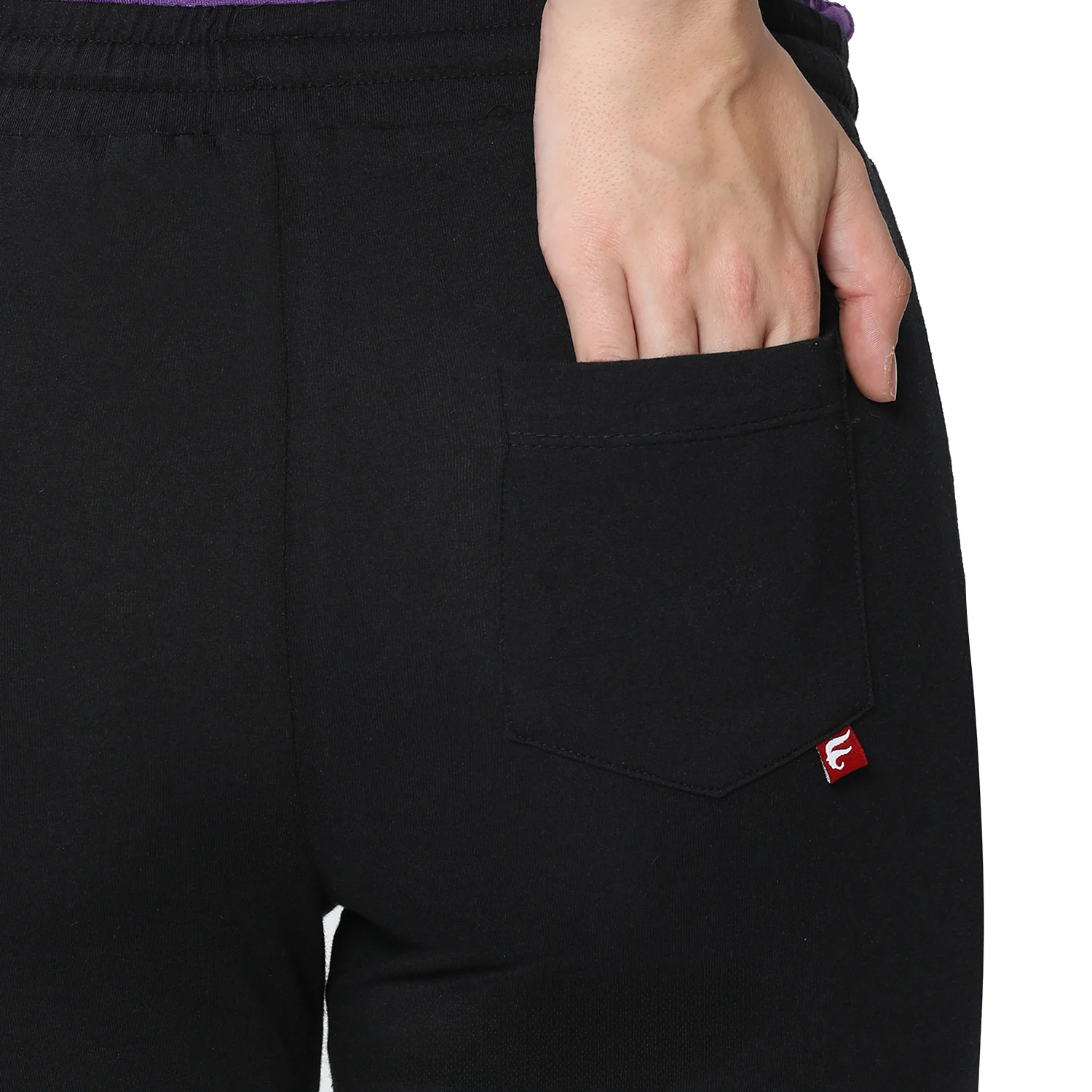 Women Black Hot Shorts - Image 7