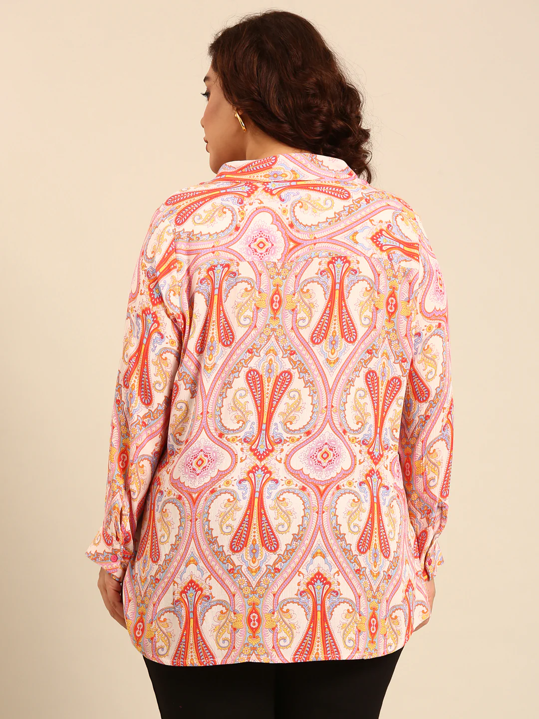 Women Ethnic Printed Shirt - Image 2