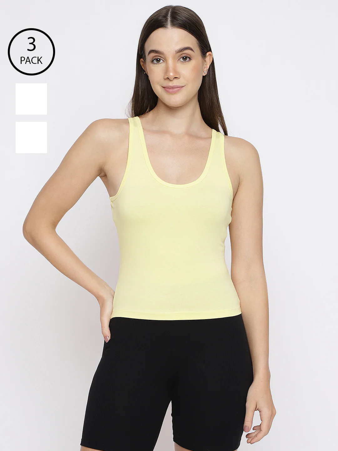 Women Inner Prankster Camisole (Pack of 3)