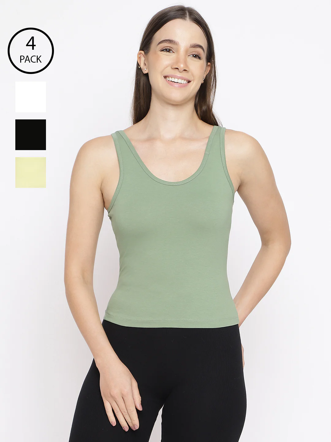 Women Inner Prankster Camisole (Pack of 4)