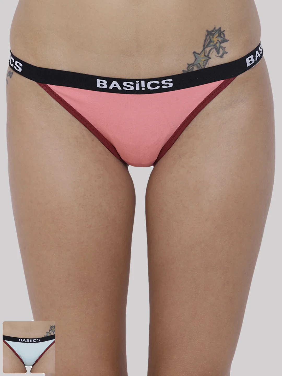 Women Moda Fashionable Brief Panty Pack of 2