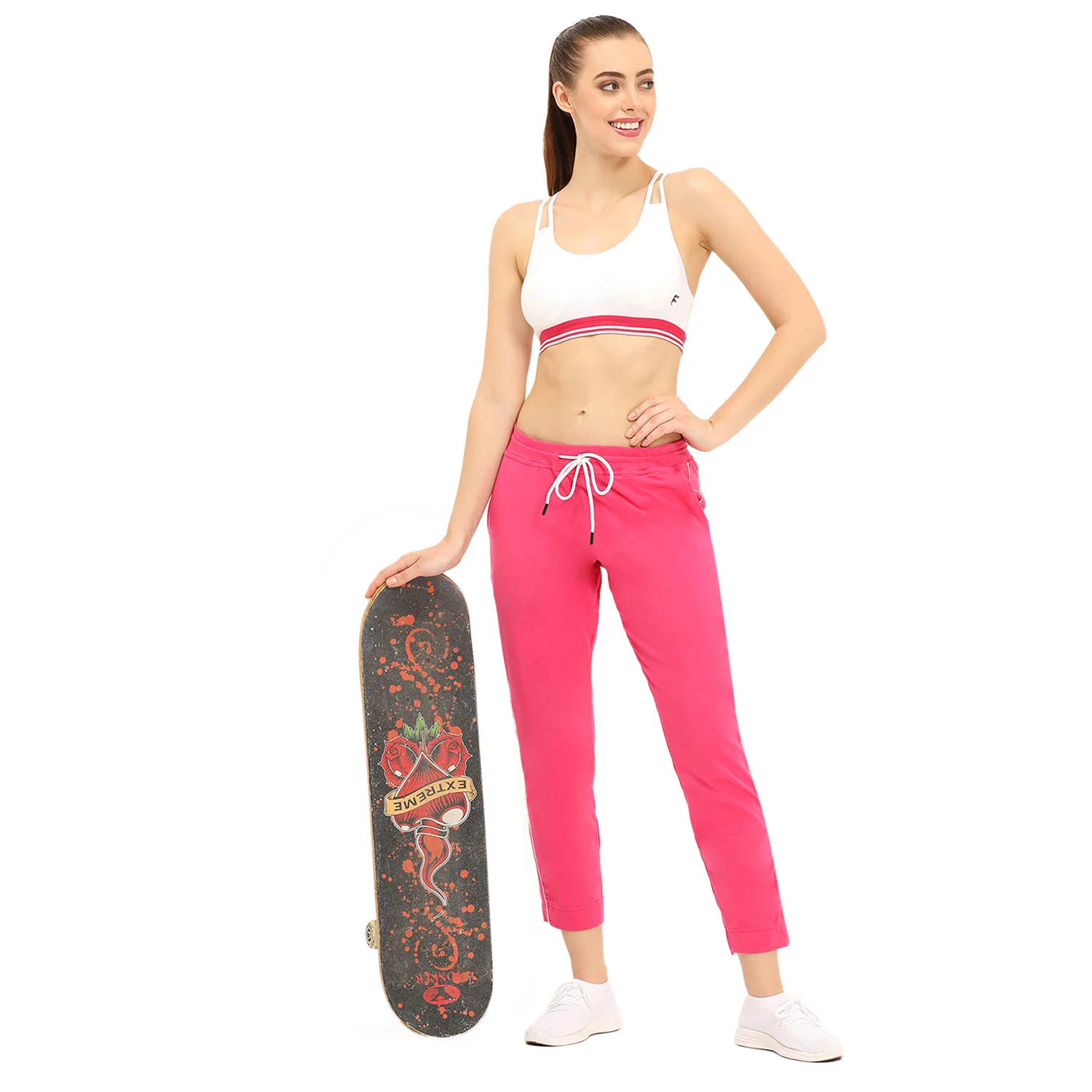 Women Multi Casual Sports Lower Wear Pants - Image 4