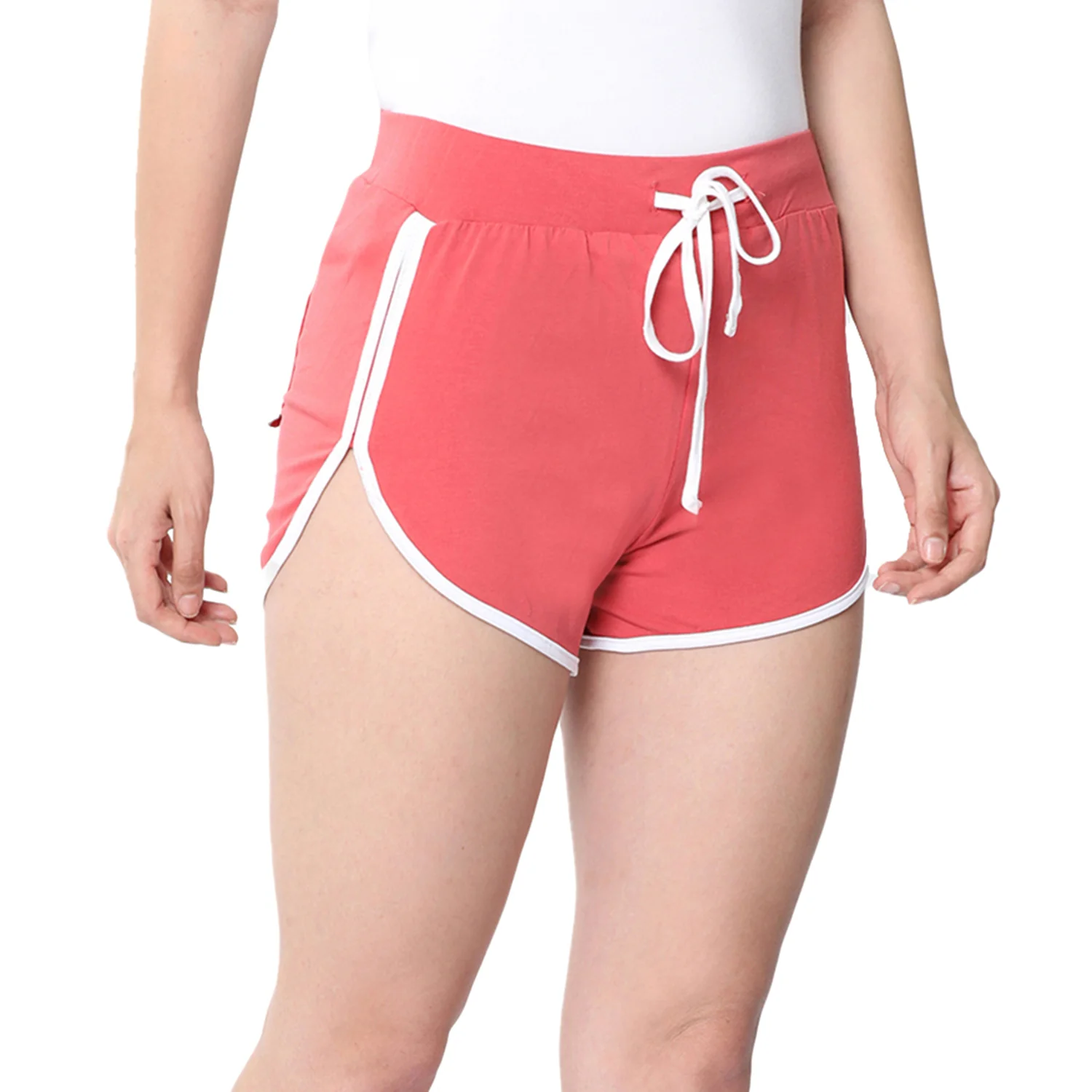 Women Relaxed Fit Dolphin Shorts - Image 4