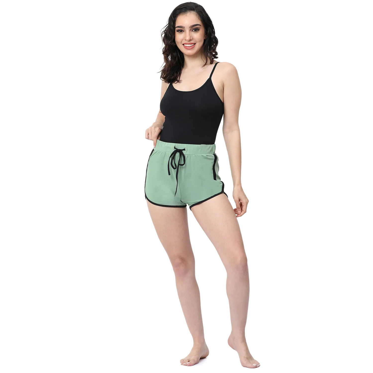 Women Relaxed Fit Dolphin Shorts - Image 5